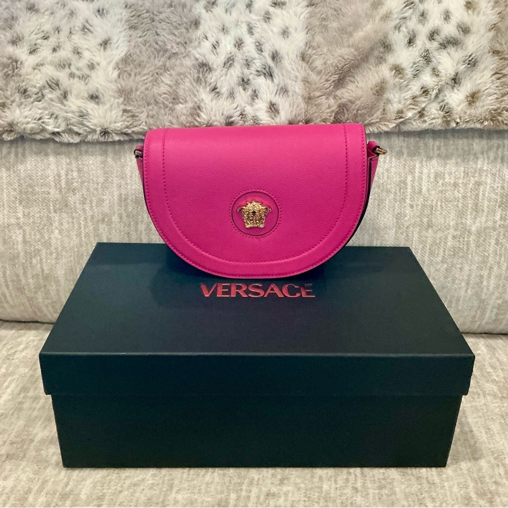 ✨💎NWOT💎✨VERSACE LE MEDUSA CROSSBODY/SHOULDER BAG FULL INCLUSION - Picture 6 of 10